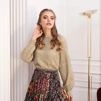 Wild Oasis Honey Mini Skirt